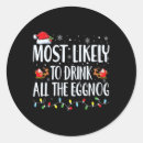 Search for eggnog stickers Likely