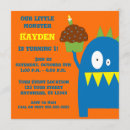 Search for baby halloween invitations Monster