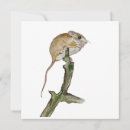 Search for tree mouse cards Watercolor