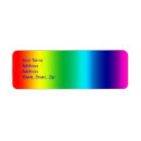 Search for violet return address labels Orange
