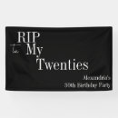 Search for funny 30th birthday posters party signs Rip 20s
