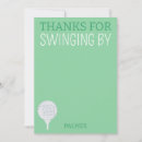 Search for the swing cards Golfer