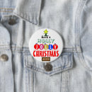 Search for christmas tree ornament buttons Red