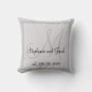 Search for 25th silver wedding anniversary pillows Elegant