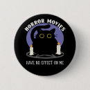 Search for horror film buttons Black cat
