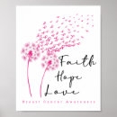 Search for breast cancer hope posters Pink