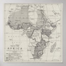 Search for africa map posters Vintage