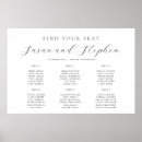 Recherche de black and white wedding seating charts Modern