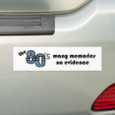 Search for eighty bumper stickers 80s
