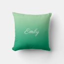 Search for dark green pillows Chic