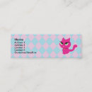 Recherche de chaton rose cartes visite Mignon