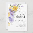 Search for golden bridal shower invitations Calligraphy