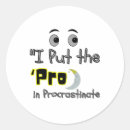 Search for procrastination stickers Sarcastic