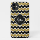 Search for black and gold chevron iphone cases Elegant