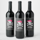Search for pirate wine labels Funny