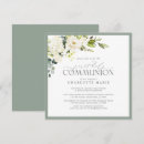 Search for green first communion invitations Trendy