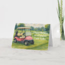 Search for lady golfers cards For her