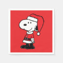 Recherche de santa claus napkins Charles schulz