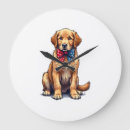 Search for golden retriever clocks Puppy