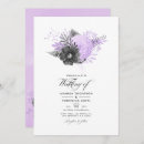 Recherche de charcoal wedding invitations Aquarelle