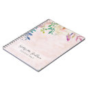 Search for floral notebooks Blush pink