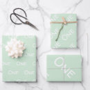 Recherche de vert et blanc papier cadeau Pour enfants