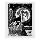 Search for wolf howling at moon posters Dog