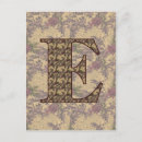 Search for monogram e postcards Letter