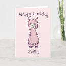 Search for alpaca cards Illustration