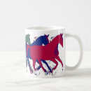 Search for wild horses running mugs Western