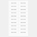 Search for iron on labels Waterproof