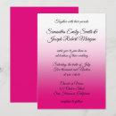 Search for shades of pink wedding invitations Ombre