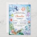 Search for baby shark birthday invitations Ocean