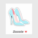 Search for blue high heel shoe stickers Pumps