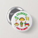 Search for cinco buttons Mexican