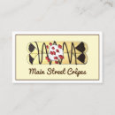 Search for france business cards Food