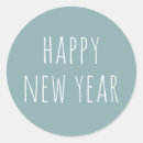 Search for cute new year stickers Typography