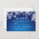Search for christmas wedding rsvp cards Blue