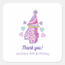 Search for girls 6th birthday stickers Party