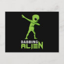 Search for alien postcards Humour