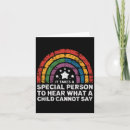 Search for disabled child cards Autism spectrum disorder