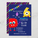 Search for boys 6th birthday invitations Cute
