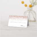 Search for gold confetti place cards Glam