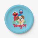 Search for kids show paper plates Elmo