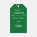 Search for emerald green gift tags Elegant