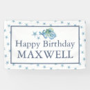 Search for beach birthday banners Blue