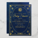 Search for celestial baby shower invitations Modern