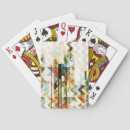 Recherche de geometric playing cards Shapes