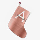 Search for initial christmas stockings Elegant