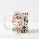 Search for red berries mugs Christmas holiday
